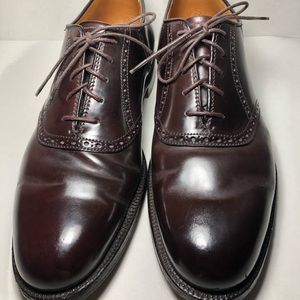 Alden Shell Cordovan Shoes Sz 8.5 Color 8